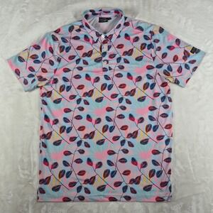 Sunday Swagger Polo Shirt Men's Large Performance Golf Stretch Active Comfort